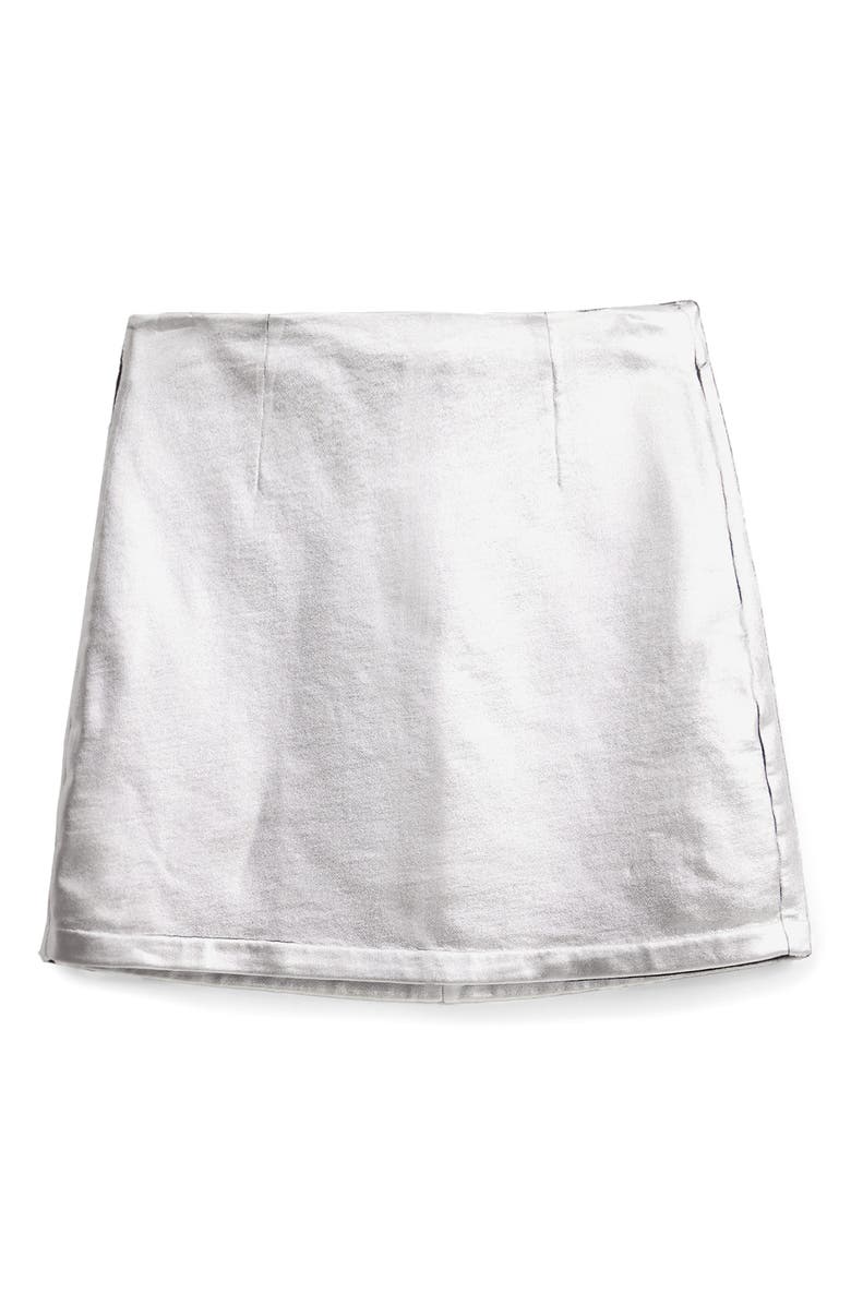 Desigual Fal London Foil Miniskirt, Alternate, color,