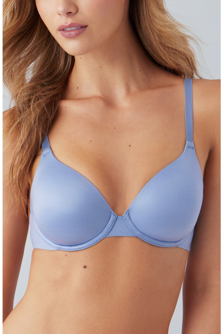 Future Foundation Underwire T-Shirt Bra, Main, color, COUNTRY BLUE