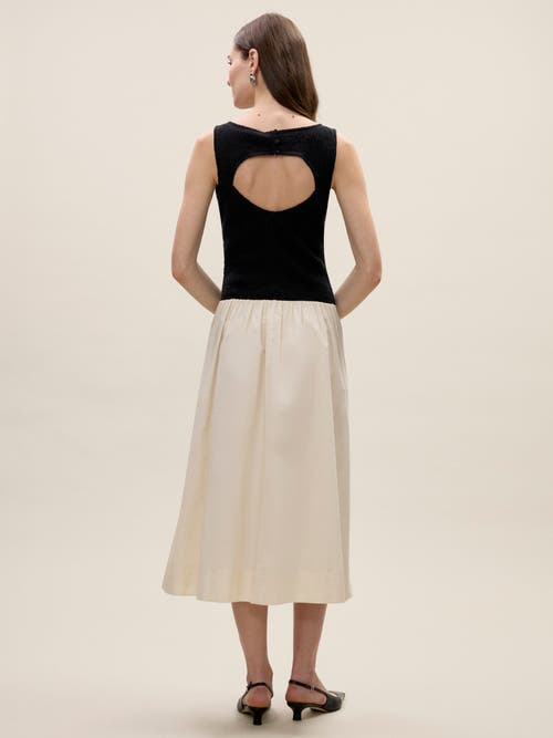 REBECCA TAYLOR REBECCA TAYLOR REESE MIXED MEDIA DRESS