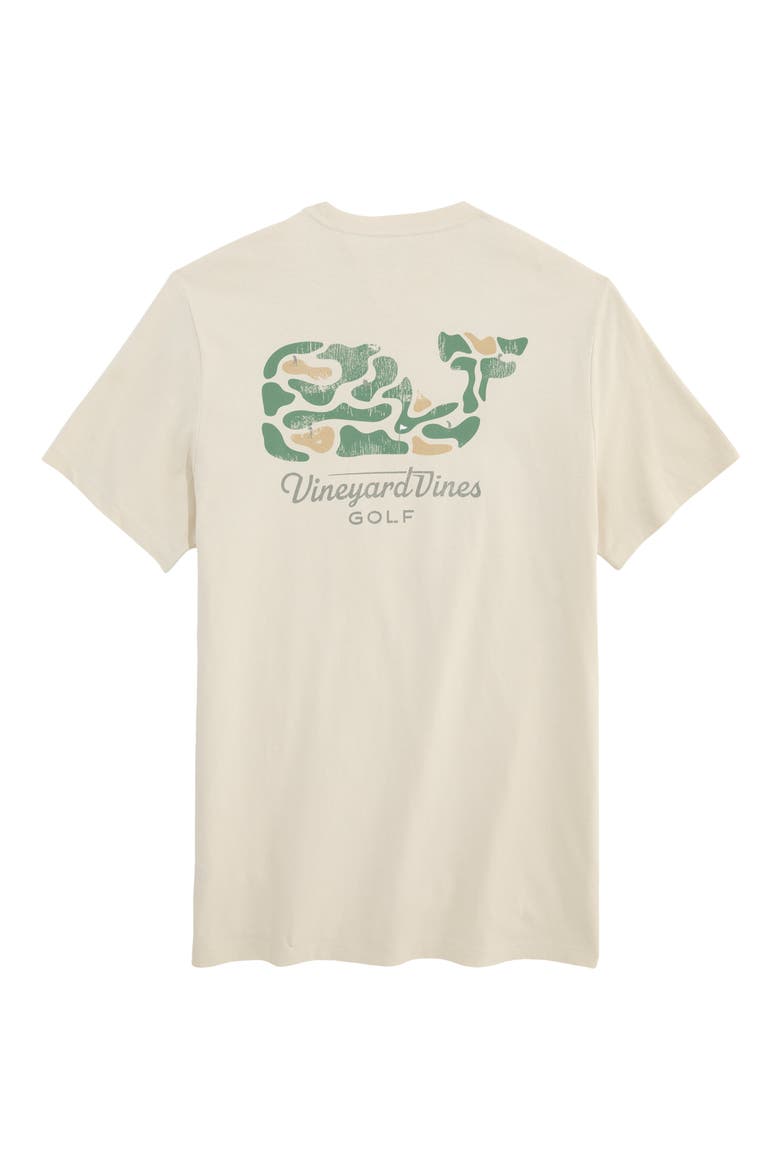 Golf Course Whale Graphic Pocket T-Shirt, Alternate, color, STONE