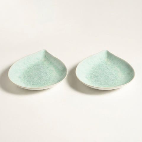 Fonte Stoneware Serving Plate 12 In Set Of 2