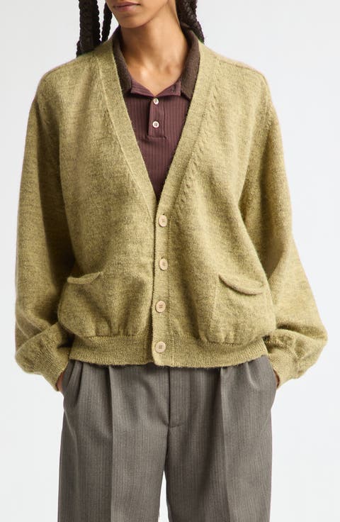 Grandpa Wool Cardigan