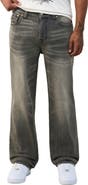 True Religion Bobby Relaxed Straight Leg Jeans