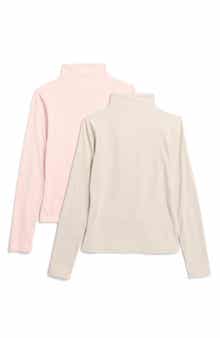 YOGALICIOUS 2-Pack Evelyn Meet N Greet Ultra Lush Long Sleeve Turtleneck T-Shirt