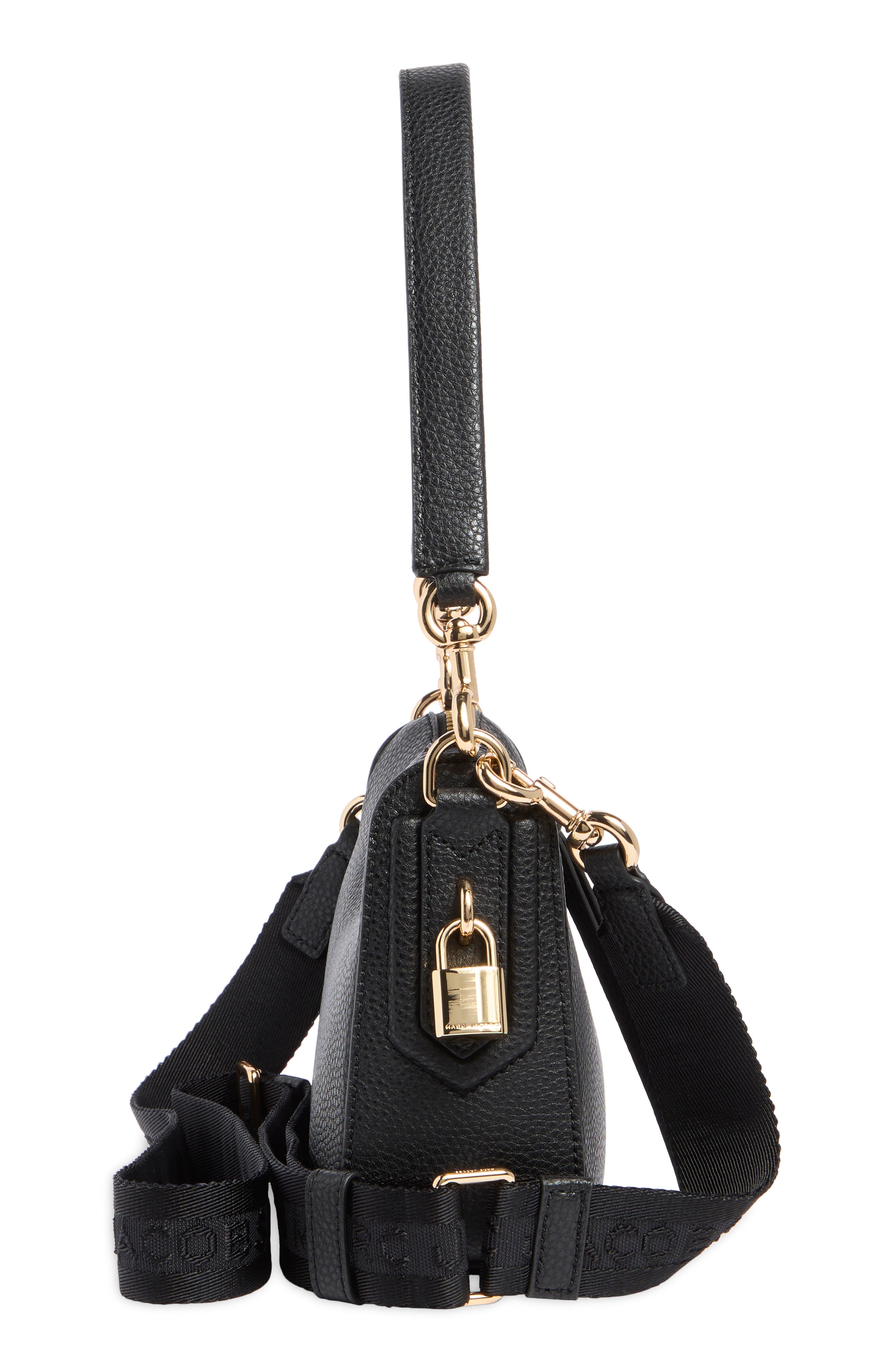 Marc Jacobs Small Drifter Convertible Shoulder Bag, Alternate, color, Black