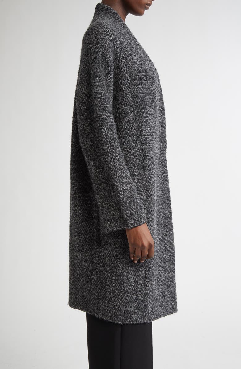 Bouclé Cardigan Coat