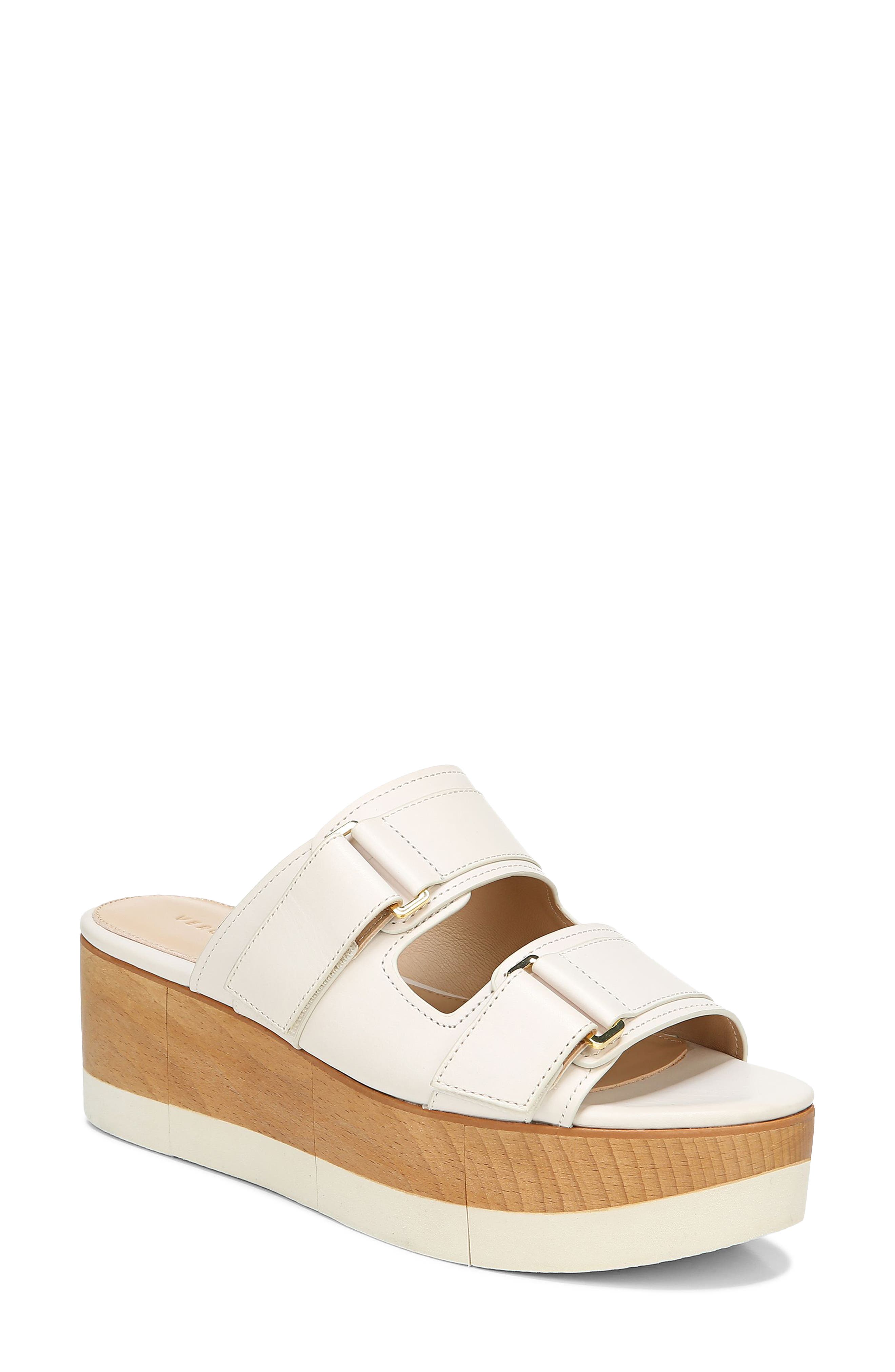 Veronica Beard Welda Platform Slide Sandal, Main, color, 