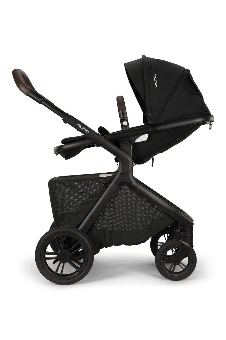 Demi™ Icon Stroller, Alternate, color, CAVIAR/ CHOCOLATE
