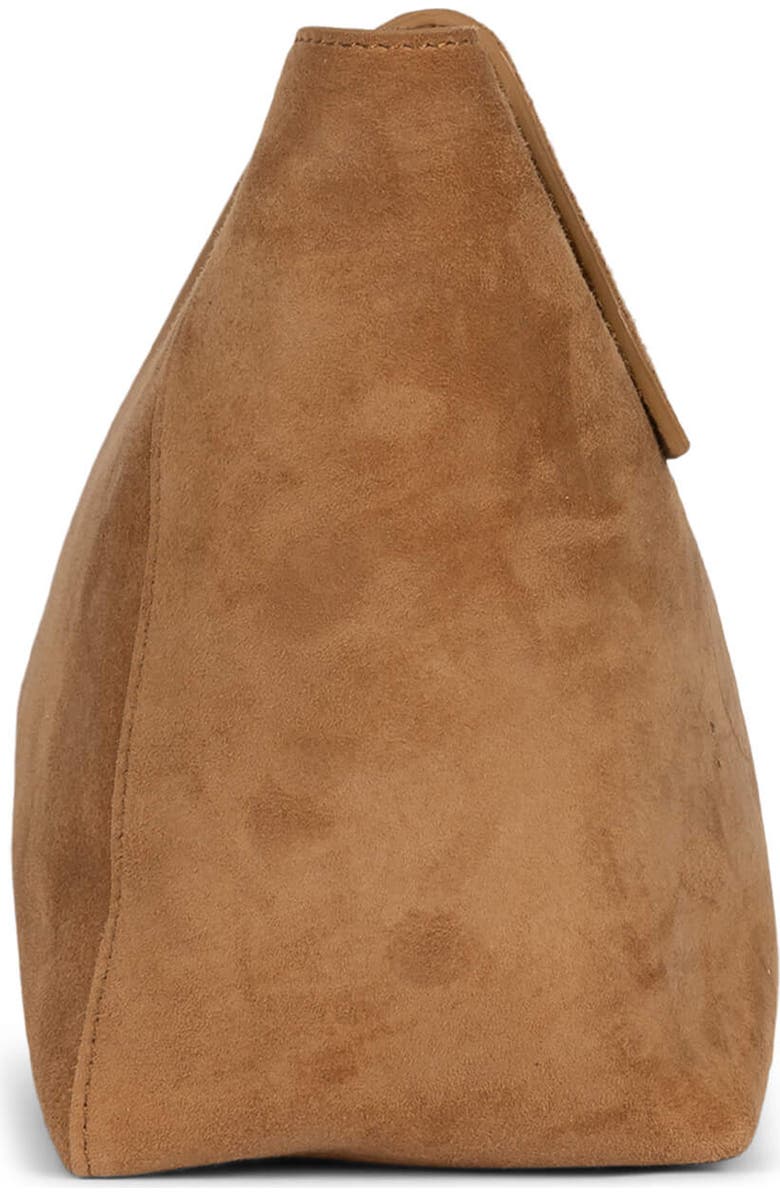 Jeffrey Campbell Toolbox Leather Clutch, Alternate, color, Tan Suede