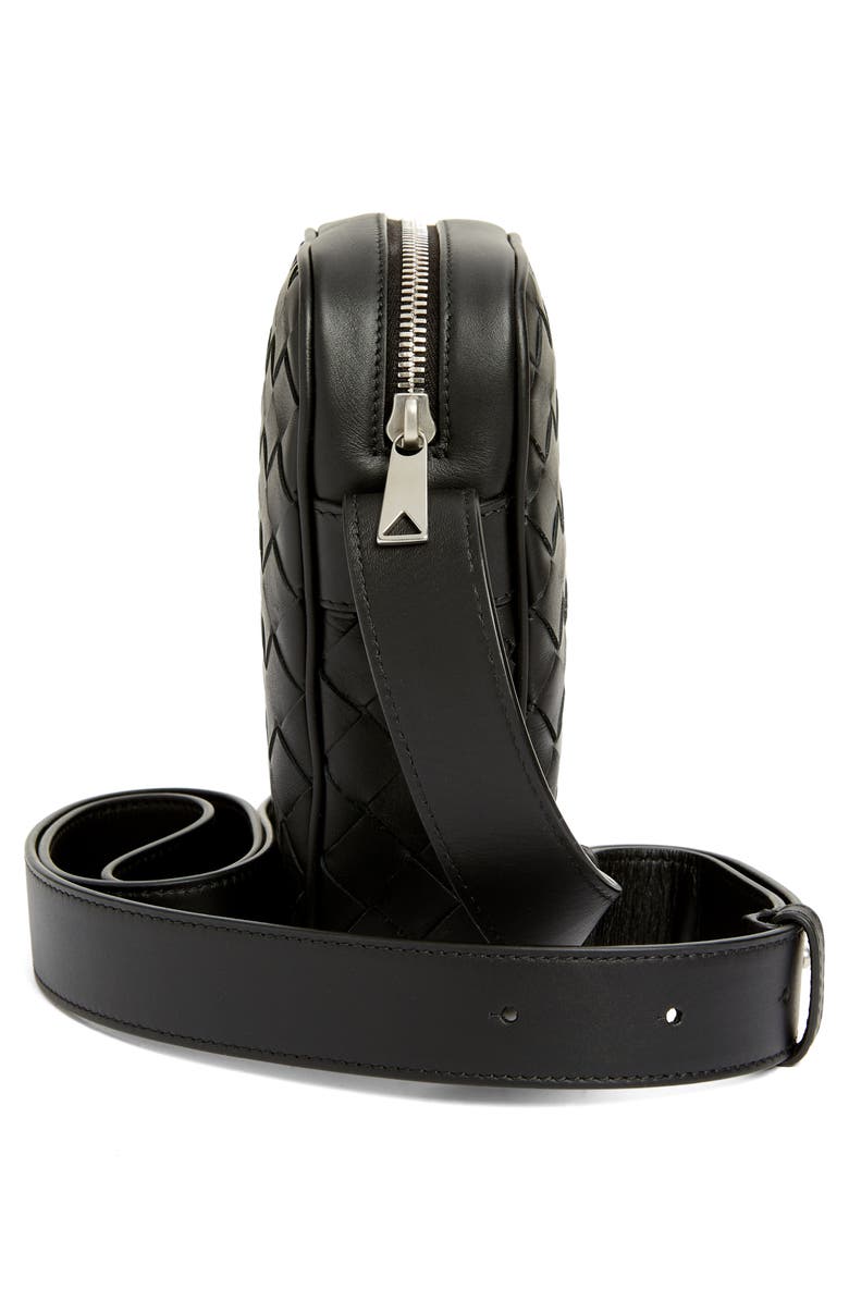 Bottega Veneta Intrecciato Leather Phone Pouch, Alternate, color,