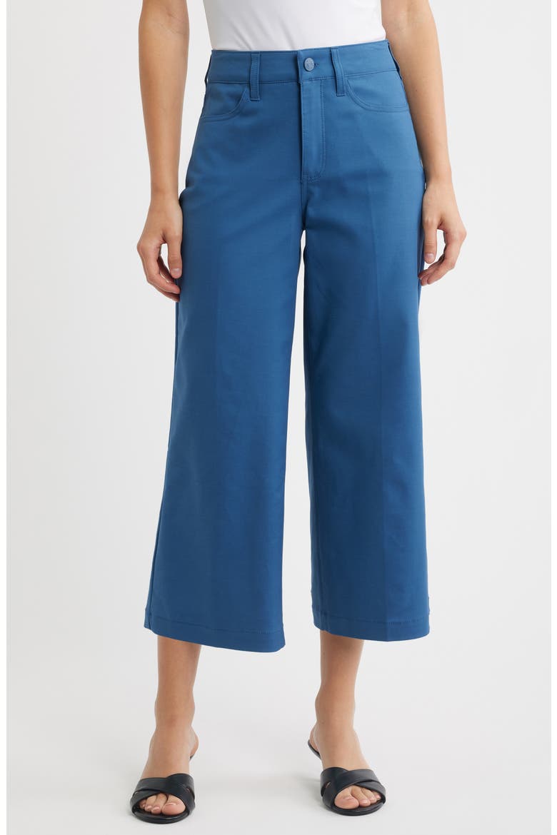 Daisy Crop Wide Leg Pants, Main, color, INDIGO MELODY