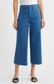 NYDJ Daisy Crop Wide Leg Pants