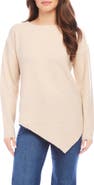 Karen Kane Asymmetric Hem Sweater