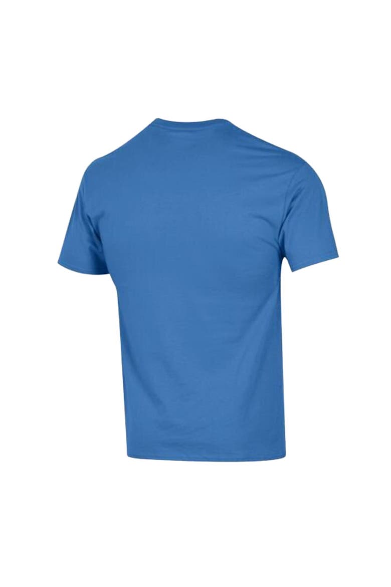 Men's Champion Blue Detroit Lions Arch Over Logo T-Shirt, Alternate, color, Blue