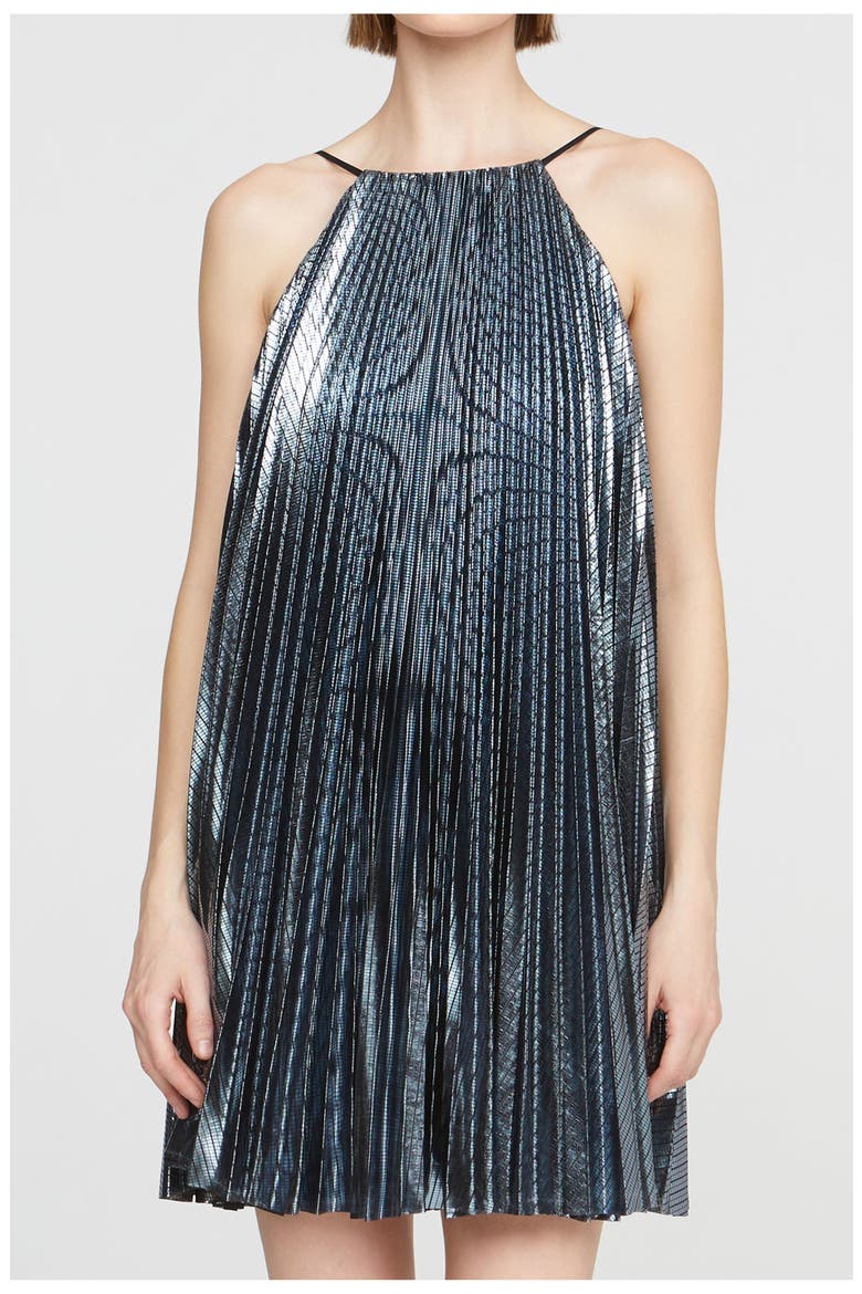 Carter Jersey Mini Dress, Alternate, color, Slate