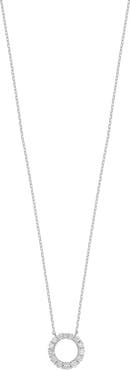 Carrière Jewelry Diamond Circle Pendant Necklace - 0.30ct.
