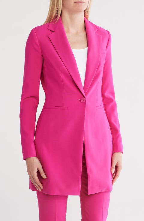 One-Button Topper Jacket