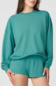 Florence by Mills Sporty Terry Crew Sweatshirt