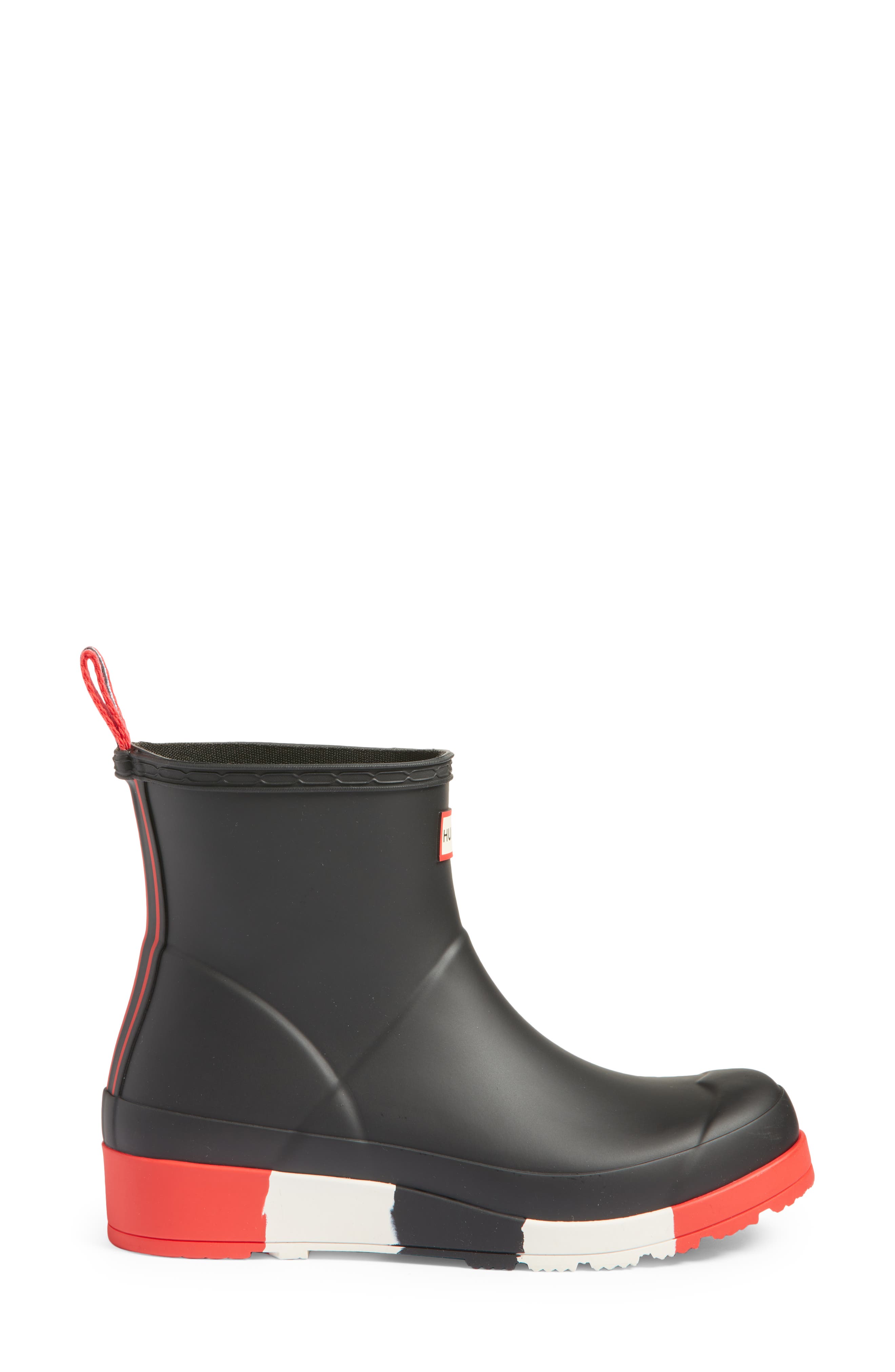 Hunter Original Play Stripe Waterproof Rain Boot, Alternate, color, 