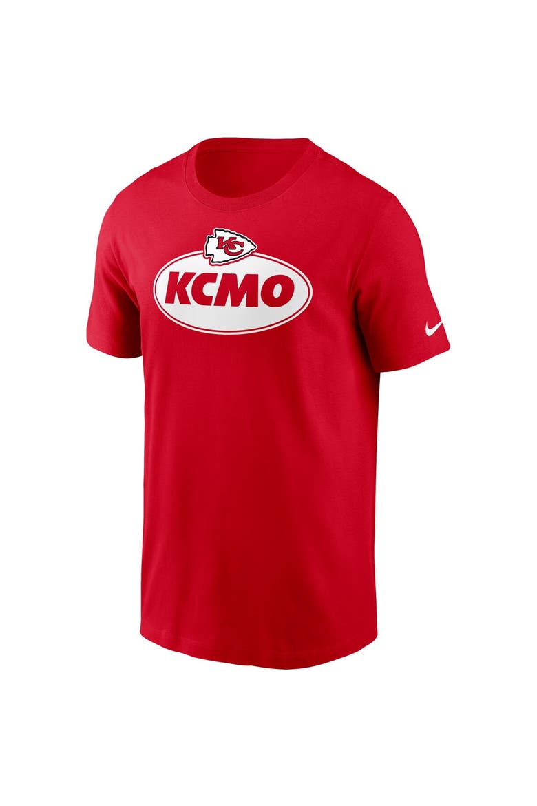 Men's Nike Red Kansas City Chiefs Hometown Collection KCMO T-Shirt, Alternate, color, Red