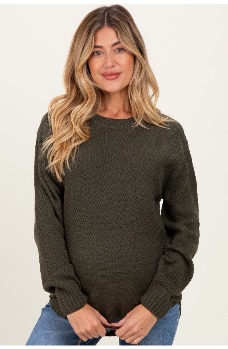 PinkBlush Knit Pullover Sweater, Main, color, 