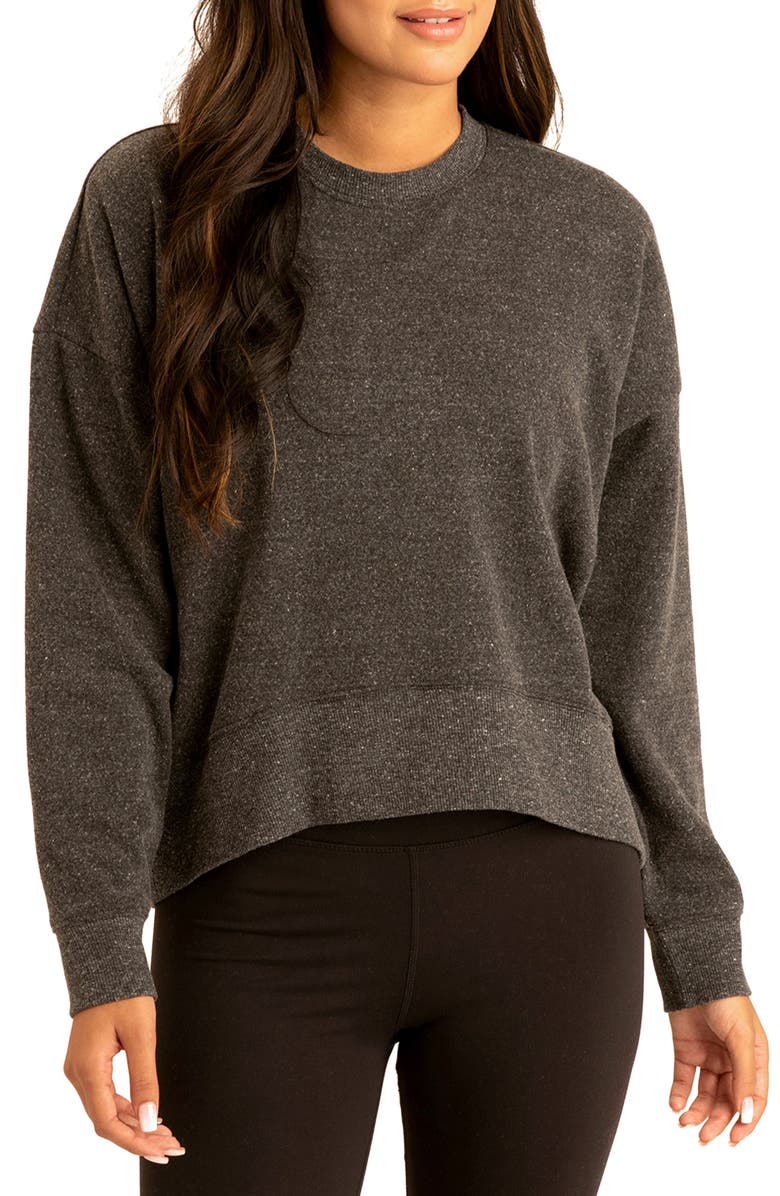 Threads 4 Thought Naia Crop Sweatshirt, Main, color, 