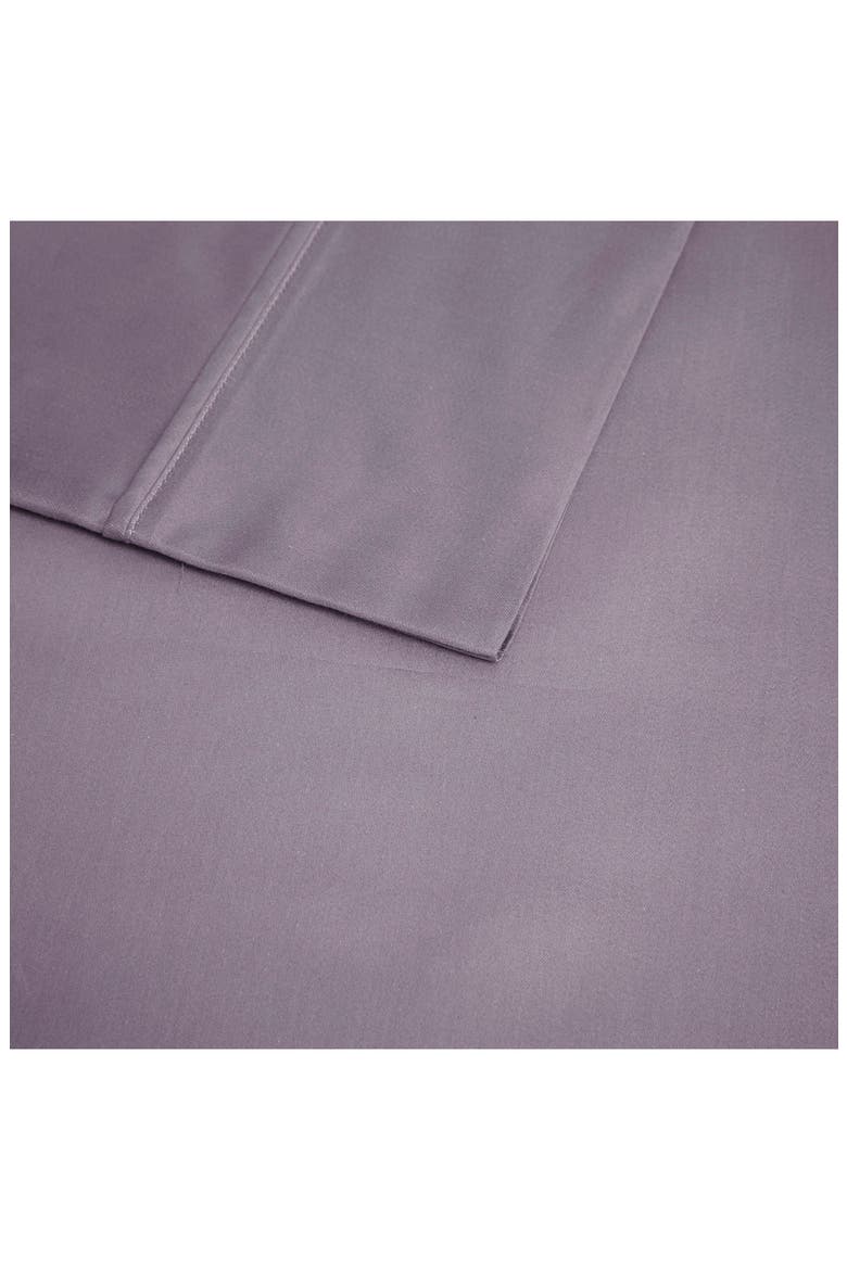 600 Thread Count Cooling Cotton Rich Sheet Set, Alternate, color, PURPLE