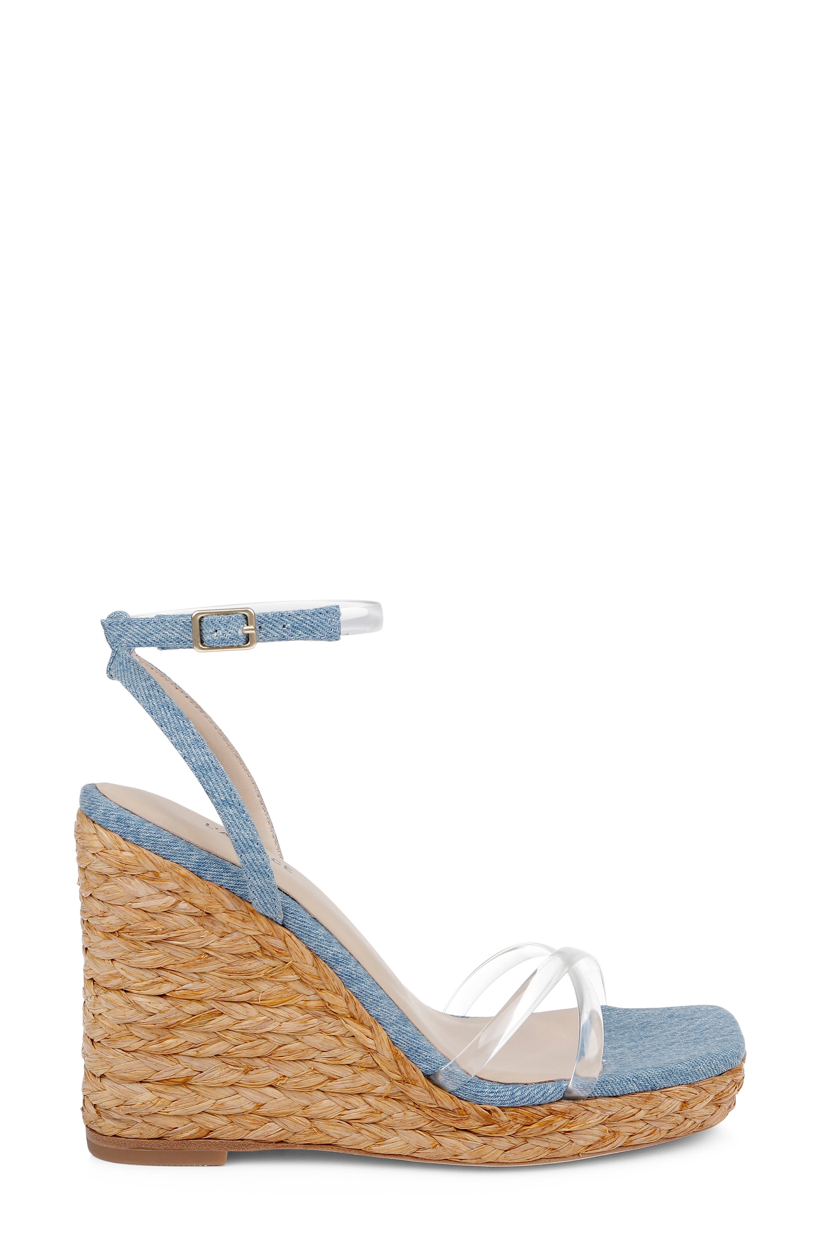 Malone Espadrille Ankle Strap Platform Wedge Sandal, Alternate, color, LIGHT BLUE