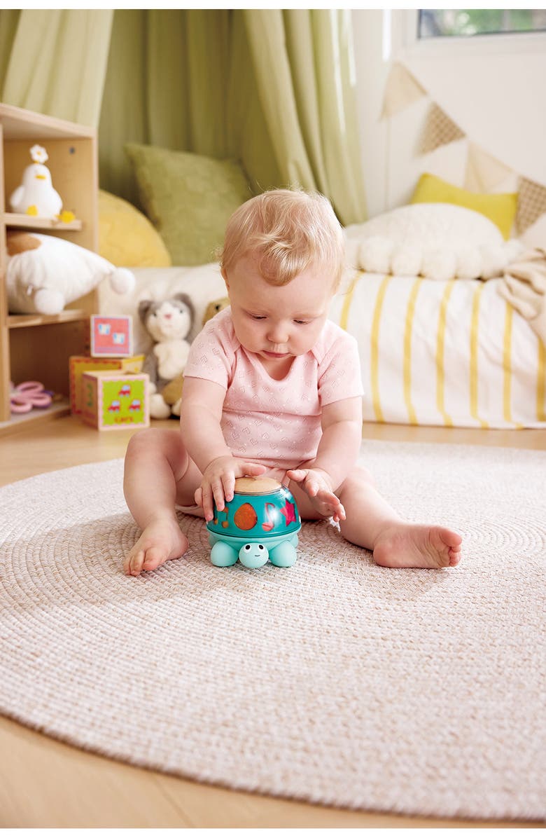 Hape Twist & Tune Turtle Toy, Alternate, color,