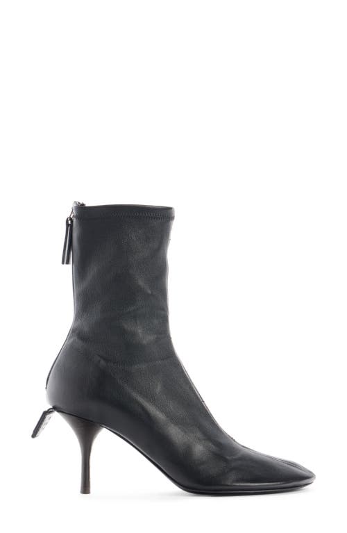 Acne Studios Back Tab Bootie In Animal Print
