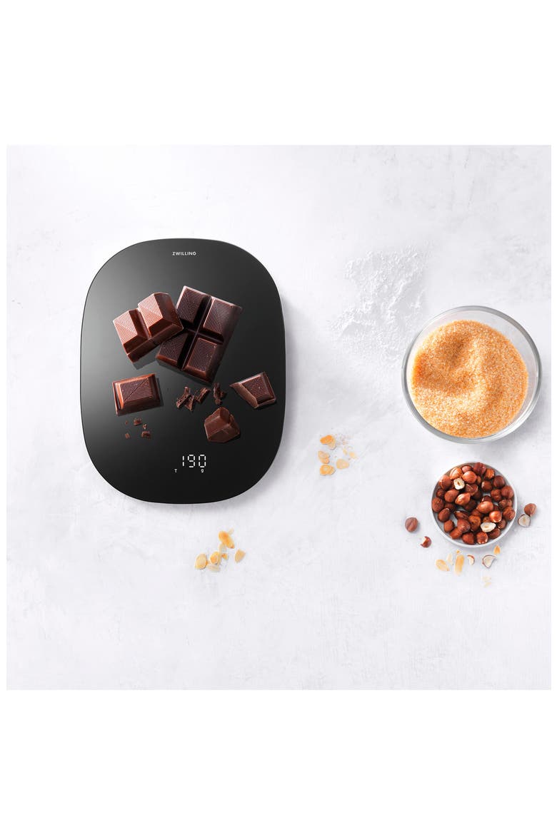 Enfinigy Digital Kitchen Scale, Alternate, color, BLACK