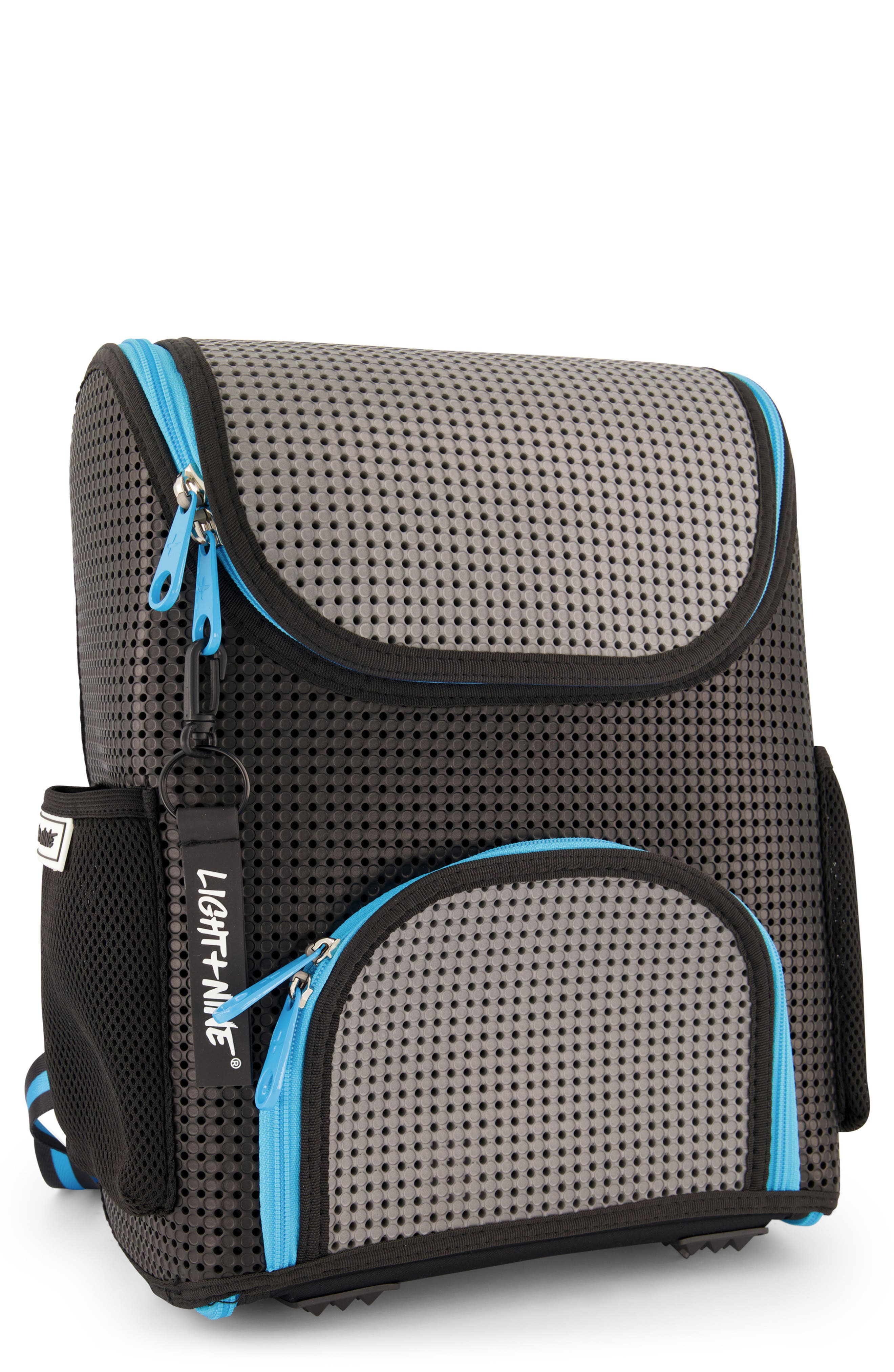 Light+Nine Kids' Light+Nine Perforated Backpack, Main, color, 