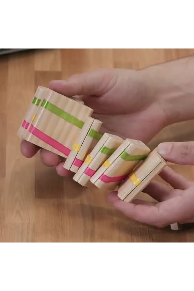 Retro Wooden Puzzle, Alternate, color, Multicolored