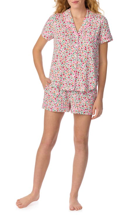 Print Short Sleeve Pajamas