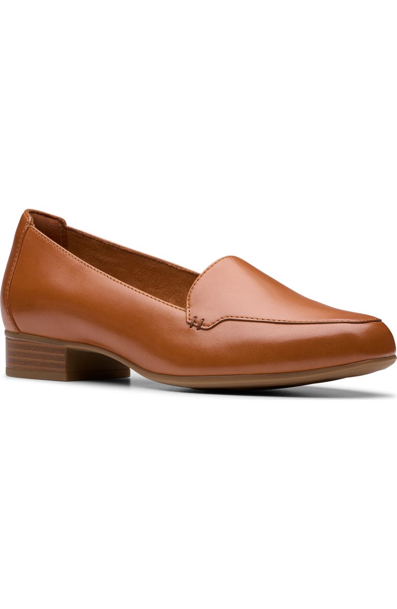 Clarks<sup>®</sup> Krystine Lily Pump, Main, color, Tan Leather