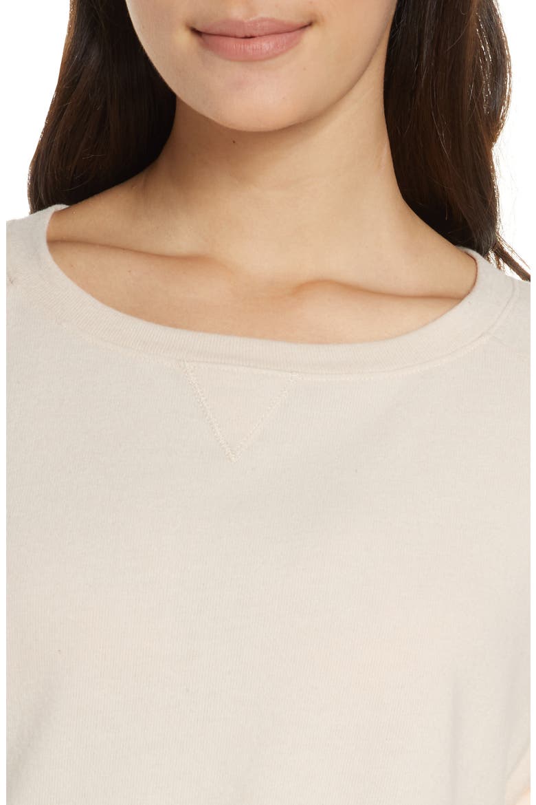 Gianne University Sweatshirt, Alternate, color, SHELL