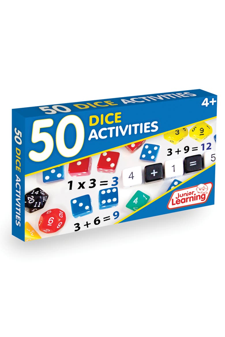 JL340 50 Dice Activities, Main, color, Multicolored