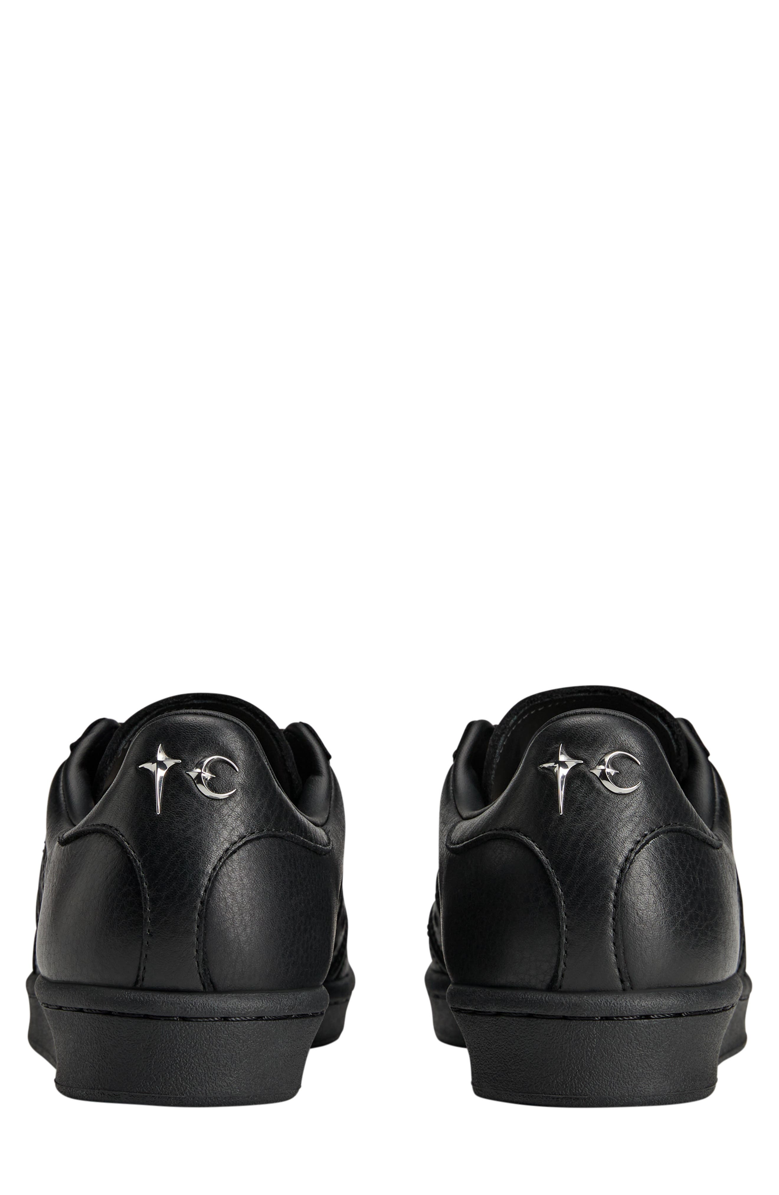 adidas x Thug Club Superstar Vintage Sneaker, Alternate, color, Core Black