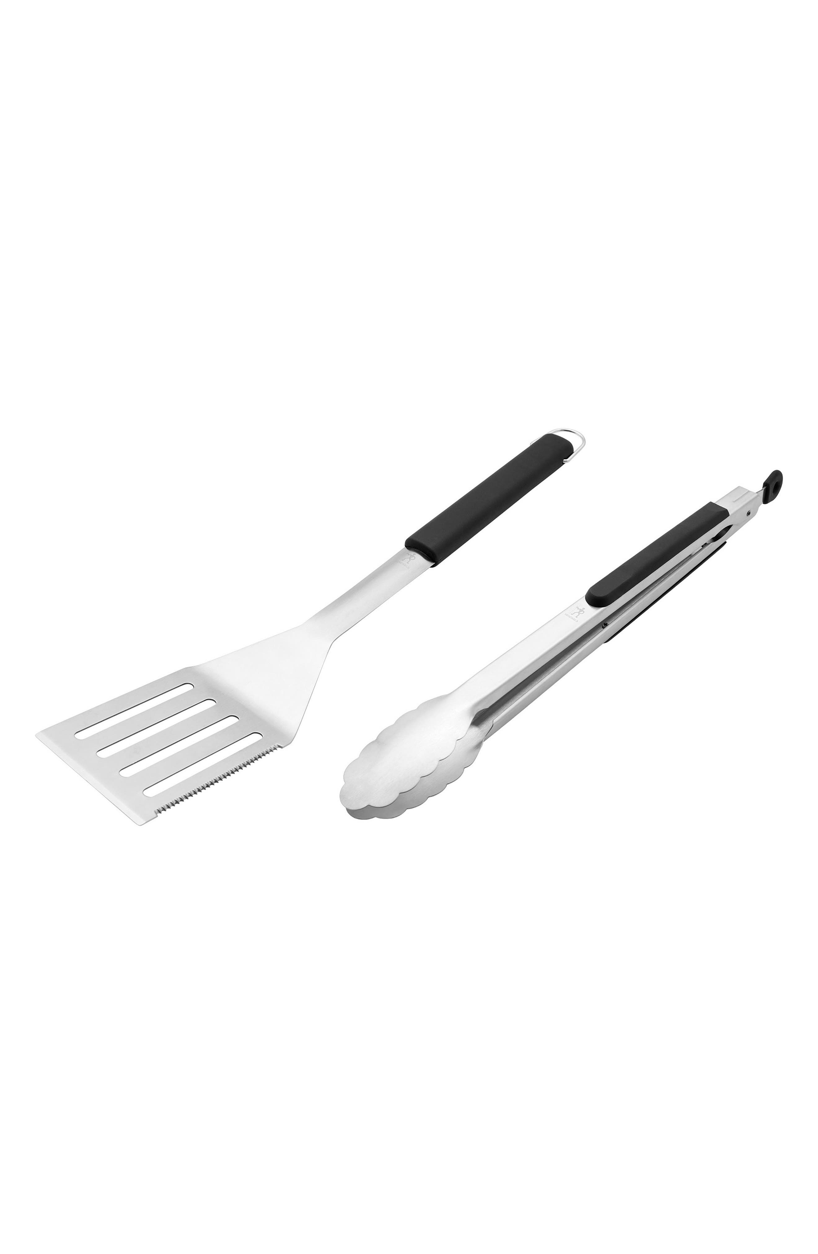 2-Piece Stainless Steel BBQ Tool Set