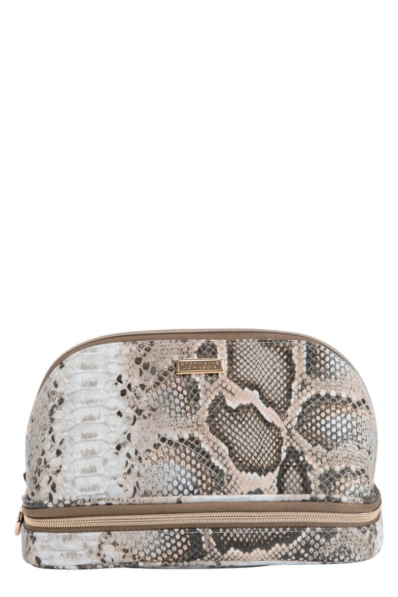 Java Coffee Naomi Makeup Organizer Bag, Main, color, NO COLOR