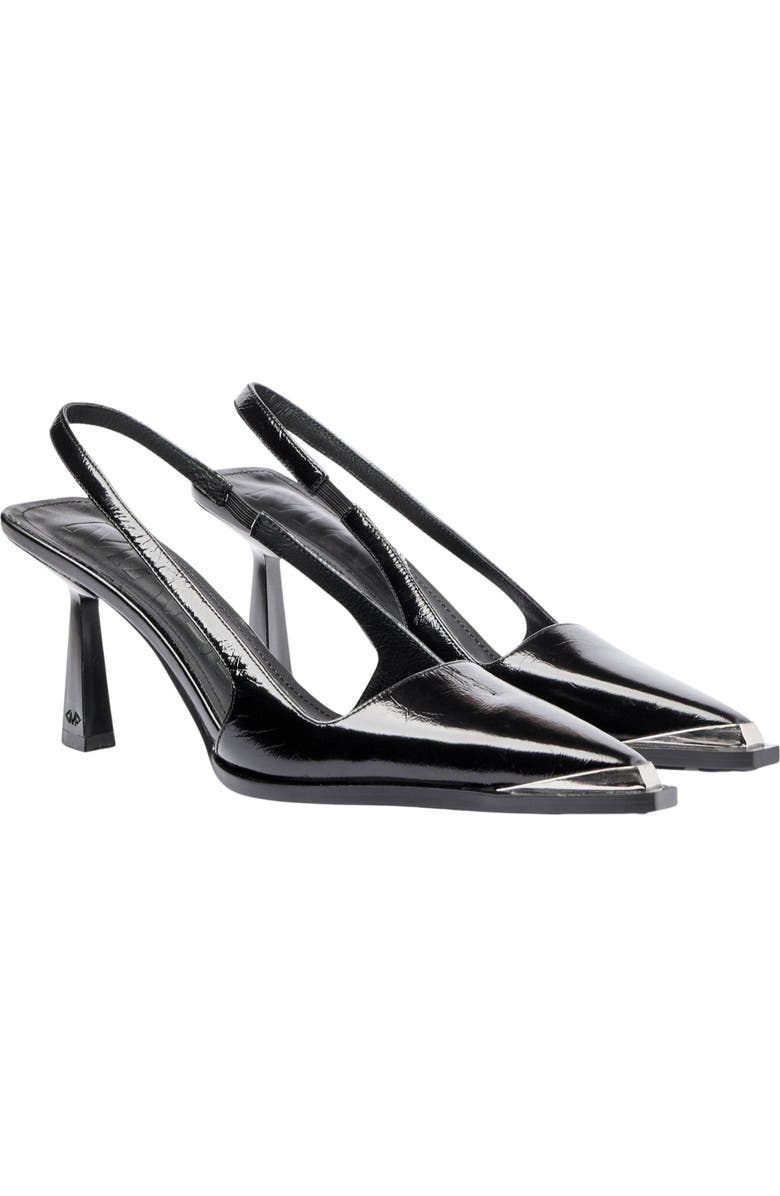 MALLET Selene Slingback Heels, Alternate, color, Black