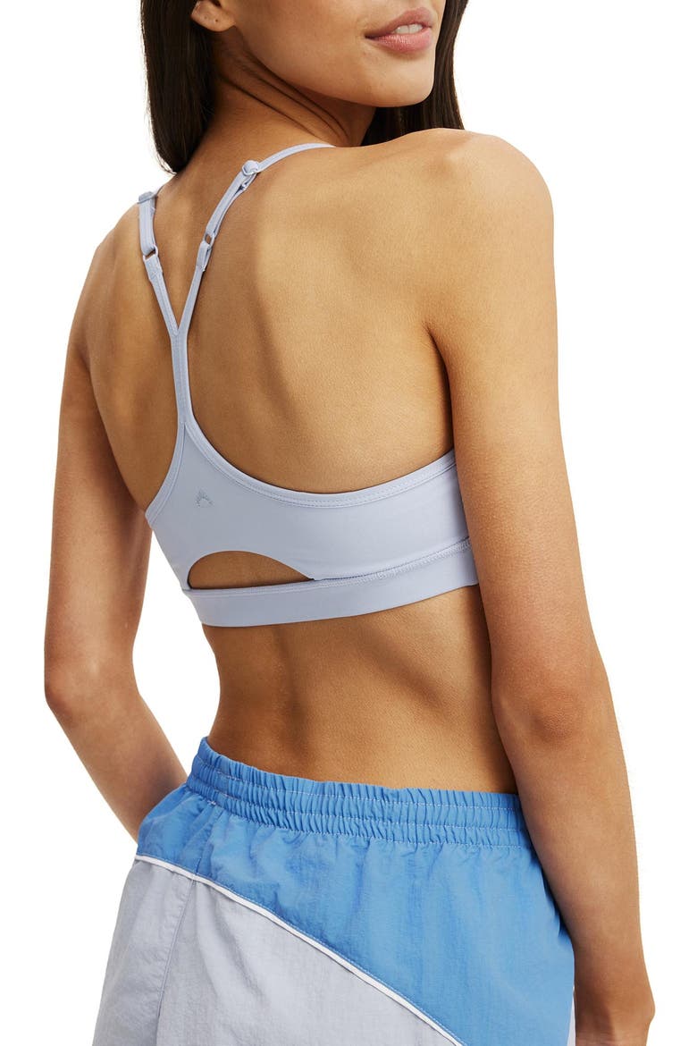 Women's Active 365 Keyhole Crop, Alternate, color, Violet Blue