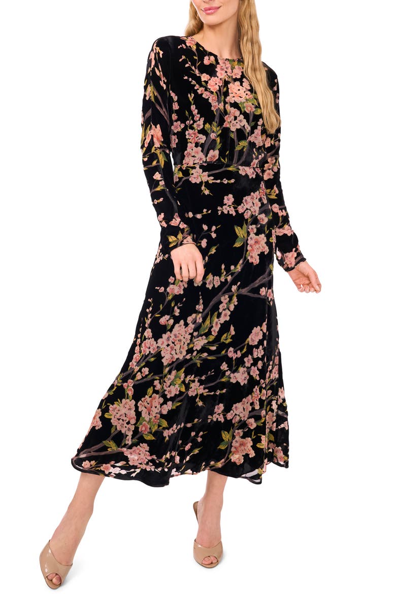 Ted Baker Romy Floral Long Sleeve Dress, Main, color,