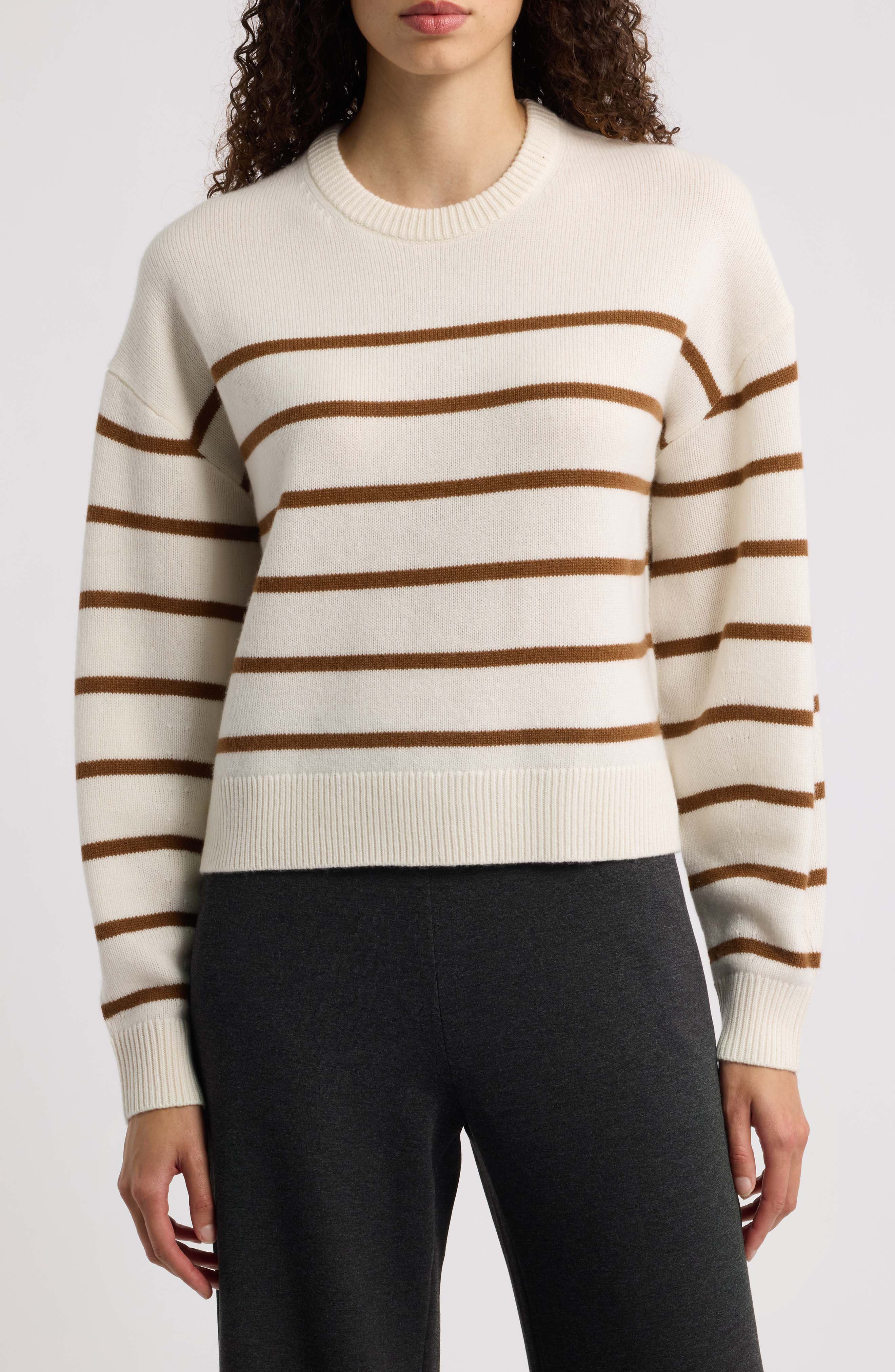 selected IVORY/ DEEP ACACIA BROWN - 31K