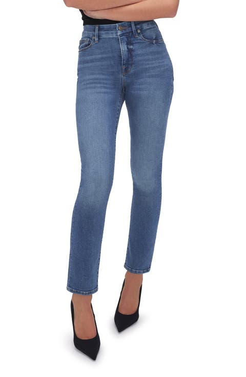 Good Classic Darted Back Pocket Organic Cotton Skinny Jeans (Indigo621) (Regular & Plus)