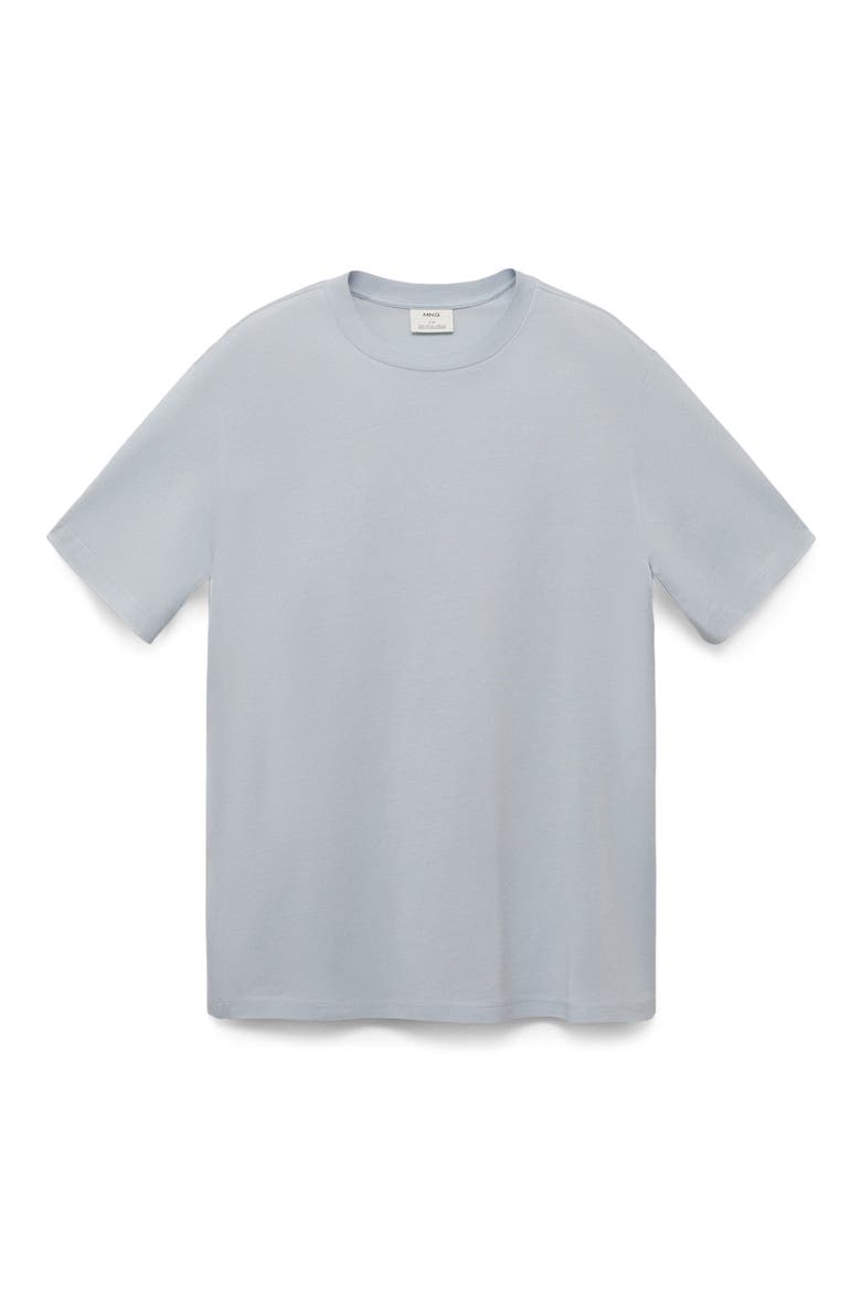 Slim Fit Cotton T-Shirt, Alternate, color, AQUA