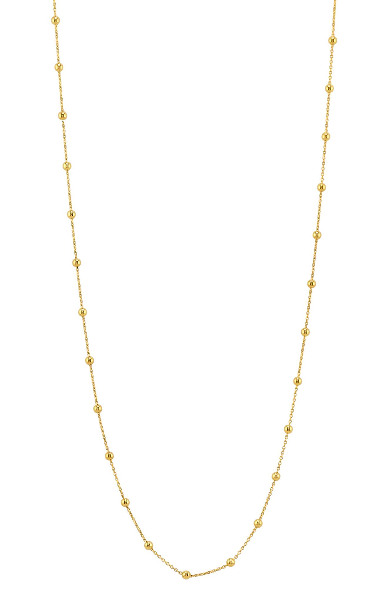 AMERICAN EXCHANGE Beaded Chain Necklace