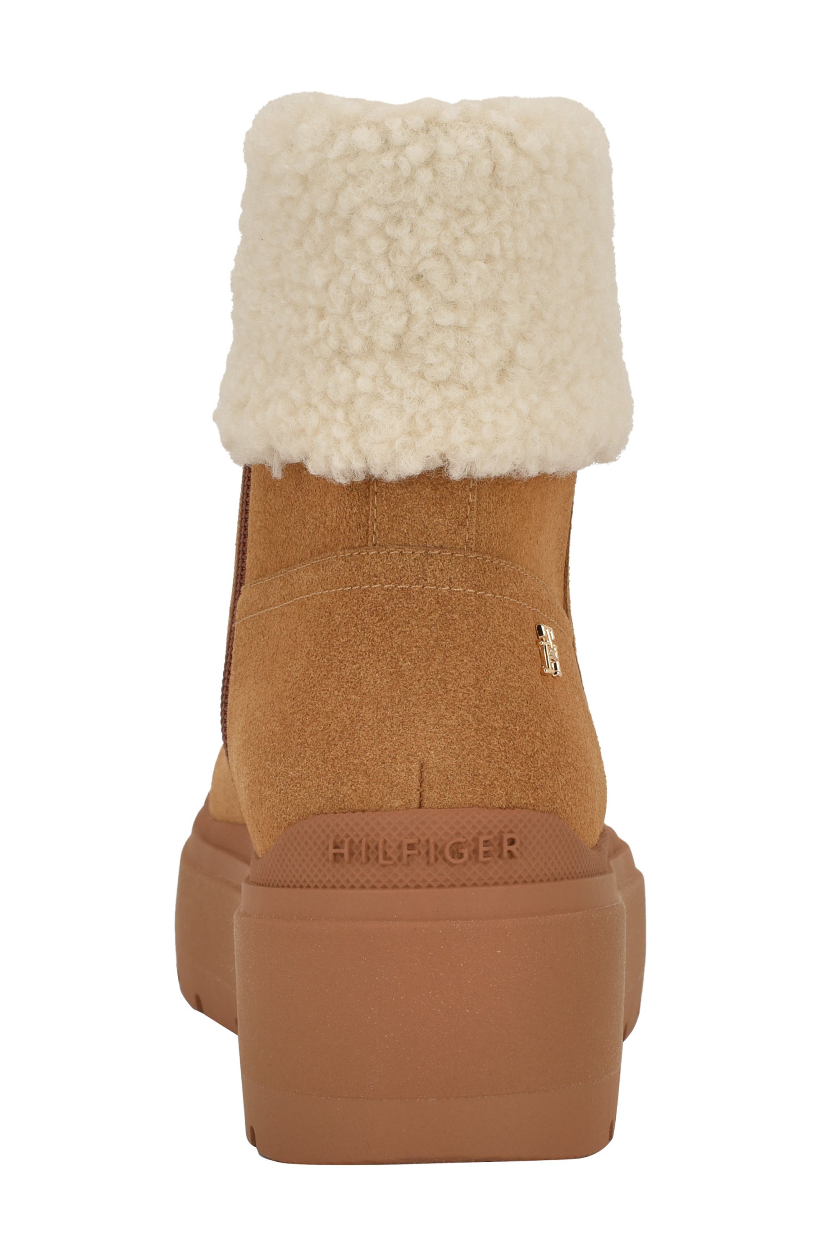 Peleiz Faux Shearling Cuff Platform Bootie - image 4