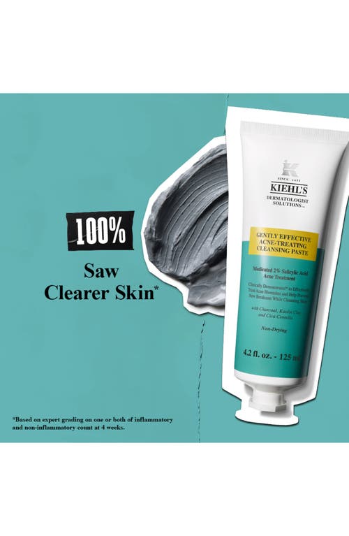 Kiehl's Since 1851 Gently Effective Acne-treating Cleansing Paste In Transparent