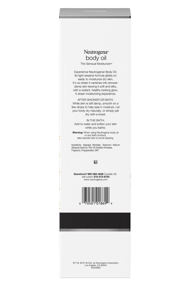 Light Sesame Formula Body Oil - 32 fl. oz., Alternate, color, NO COLOR